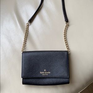 KATE SPADE BLACK CROSSBODY BAG 💋
